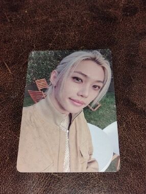 Felix from Stray Kids Version B (or "Boom" version) photocard